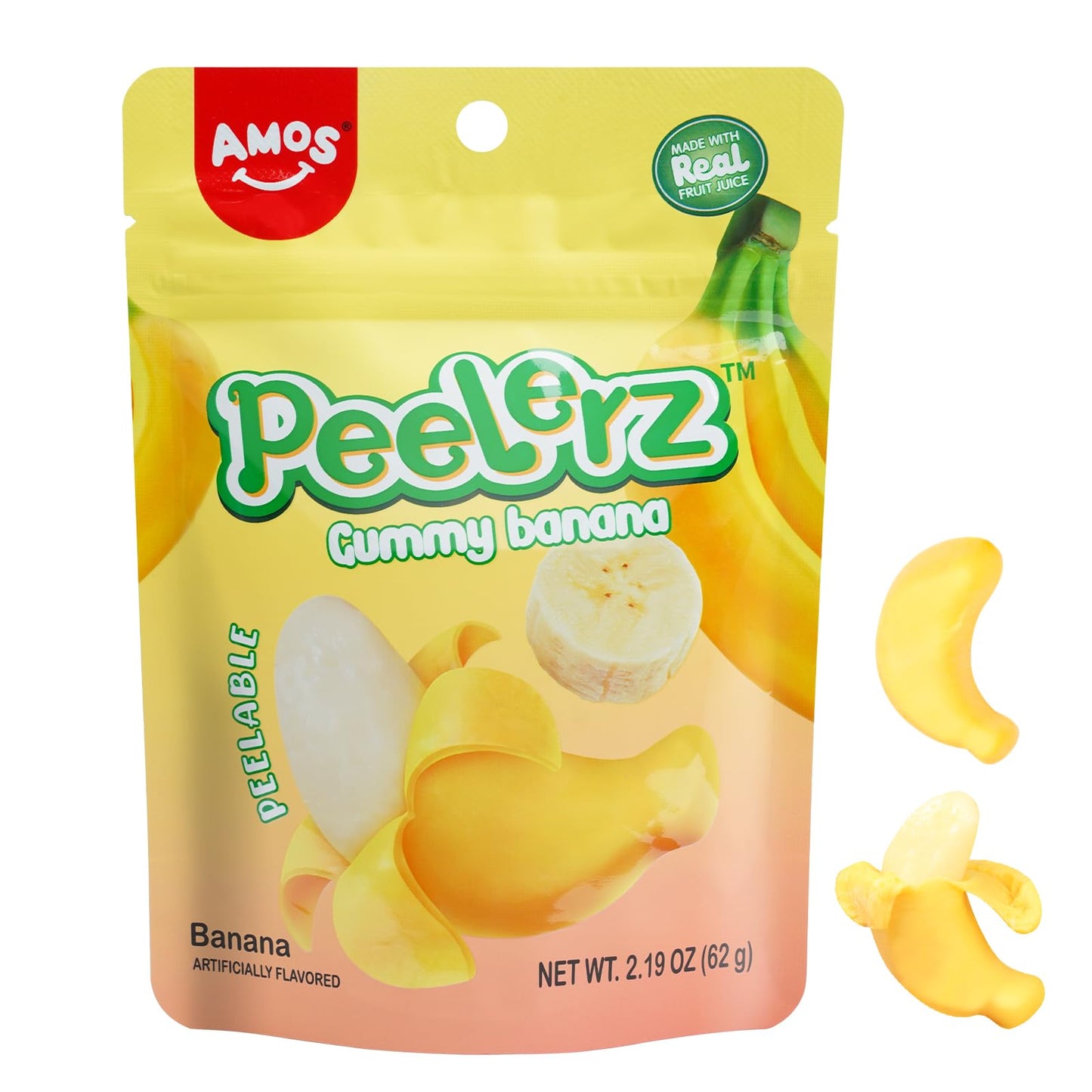 Peelerz Peelable Gummy Banan 80g