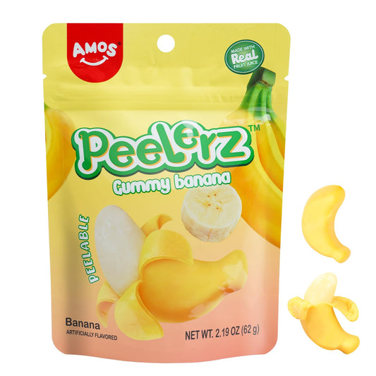 Peelerz Peelable Gummy Banan 80g