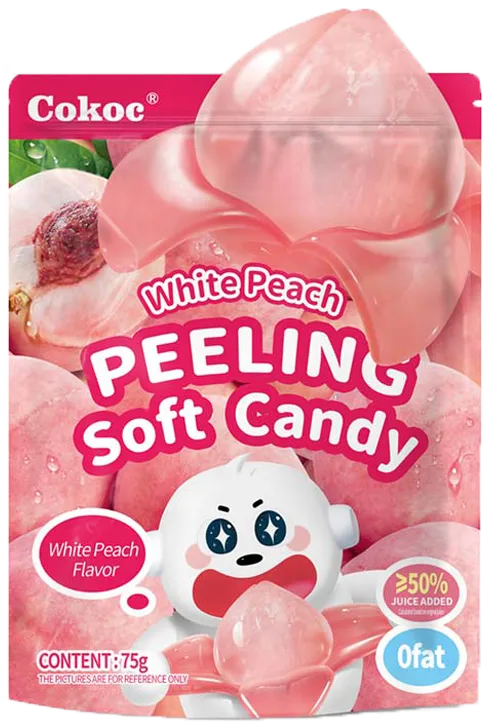 Cokoc 3D Peelable Soft Candy Peach 75g