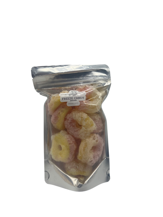 Frystorkade Persika Ringar